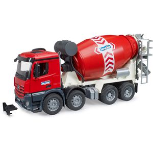 bruder 03655 Baustellenfahrzeug MB Arocs, Betonmischer, Maßstab 1:16