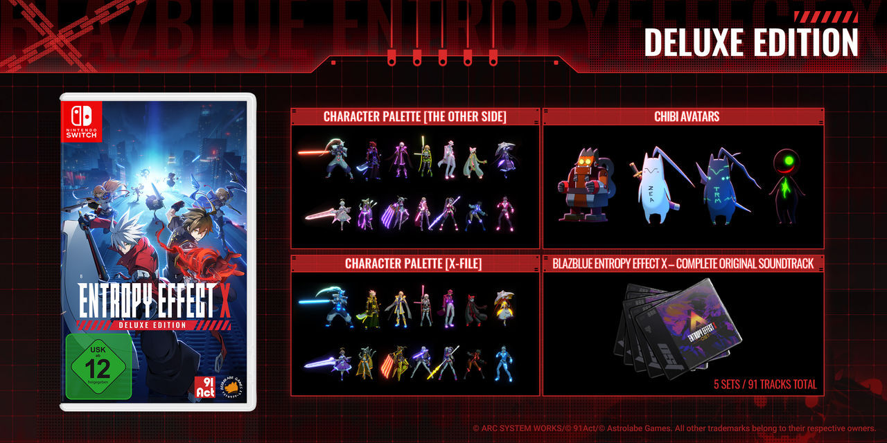 PM STUDIOS Spielesoftware "BlazBlue Entropy Effect X", weiß, neutral, Nintendo Switch, Spielesoftware, Spielesoftware