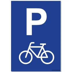 CombiCraft Schild 'Fahrradabstellplatz' - 21x30cm