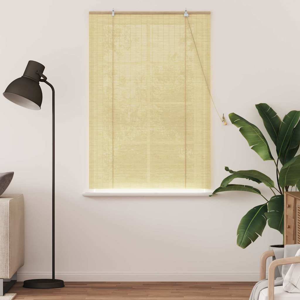 17 Stories Bamboo Horizontal/Venetian blind Natural 160cm L x 120cm W