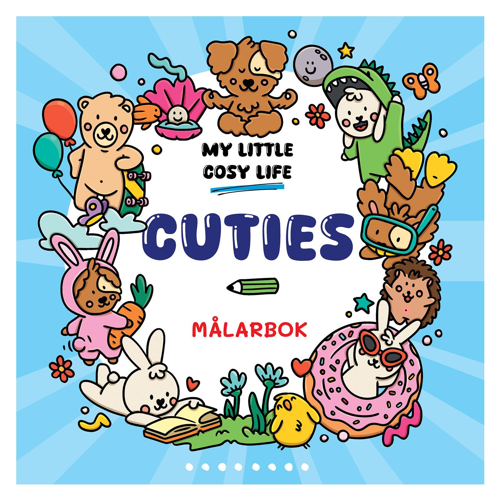 Samsonite Målarbok : Cozy Cuties (Blanko) (9788776390884)