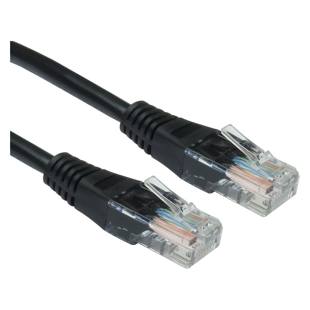 Cables Direct CDL 5m Cat5e Cbl - Black 24AWG (CAT5e, 5 m) (RJ-605K)