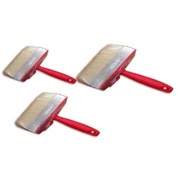Vago-Tools 6x Flächenstreicher 3x10cm Pinsel Malerpinsel