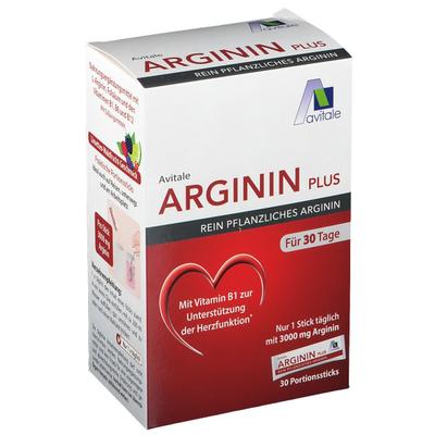 Arginin Plus Vitamin B1+B6+B12+Folsäure Sticks 30x5,9 g Pulver