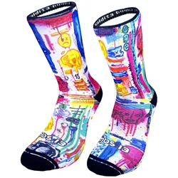 MALDITA BUENA SUERTE Socken Chaos | multicolor