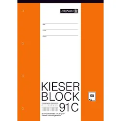 BRUNNEN Kieserblock Arbeitsblock DIN A4 T-Konten