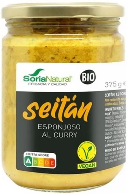Soria Natural Seitan Fofo Curry 375g