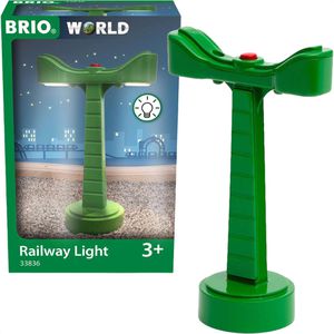 BRIO Spielzeugeisenbahn-Zubehör World 33836, LED-Schienenbeleuchtung, aus Kunststoff