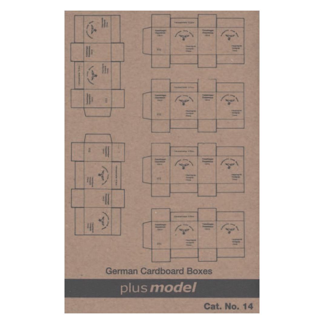 Plus Model Deutsche Transport Kartons WW II (23800907)