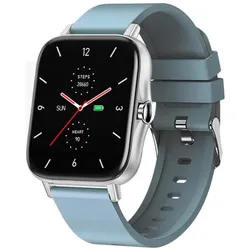 Maxcom FW55 Aurum PRO (1.7") Silver (39 mm, ohne SIM), Smartwatch