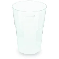 Pfandbecher (PP) wiederverwendbar extra-stark Cocktail Ø70mm 0,2L