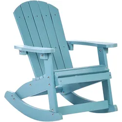GARTEN-SCHAUKELSTUHL Blau Adirondack