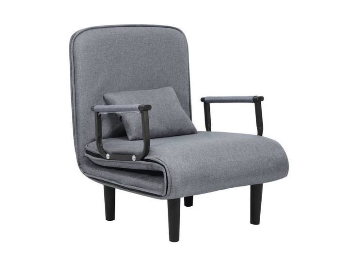 Lit d'Appoint Pliant - FLASIDU - Chaise 3 en 1 - 190x65cm - Grande capacité de charge - dossier ergonomique - Réglable 5 Positions