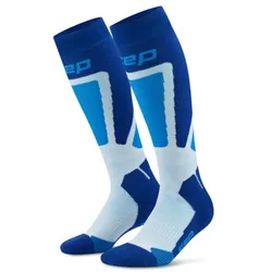 CEP Herren Ski Thermo Socken Tall 4.0 aqua blue - III - III