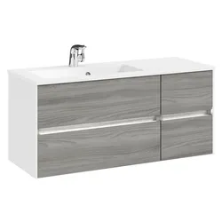 Pelipal Serie 6010 Waschtischunterschrank 6010-WTUSL02, B:1120, H:512, T:493mm 6010-WTUSL02