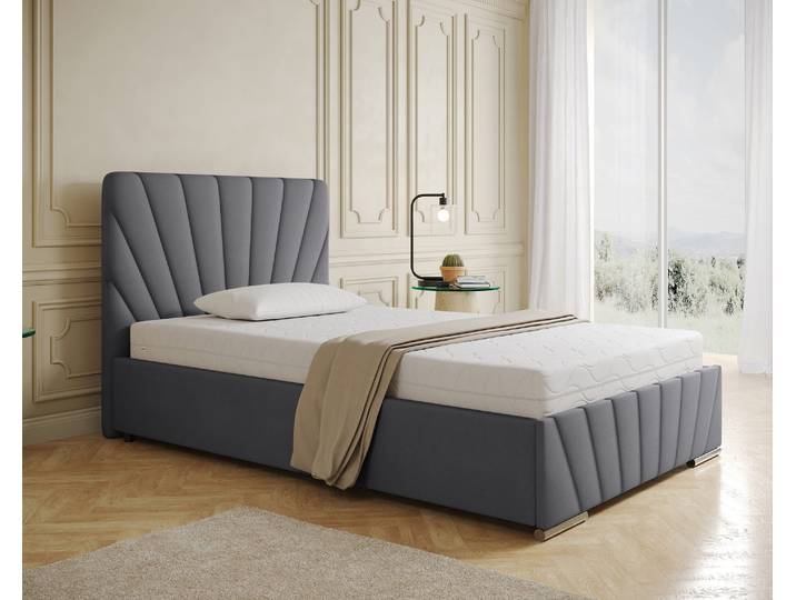 Ray 120x200 Polsterbett Stoff - Fancy 90
