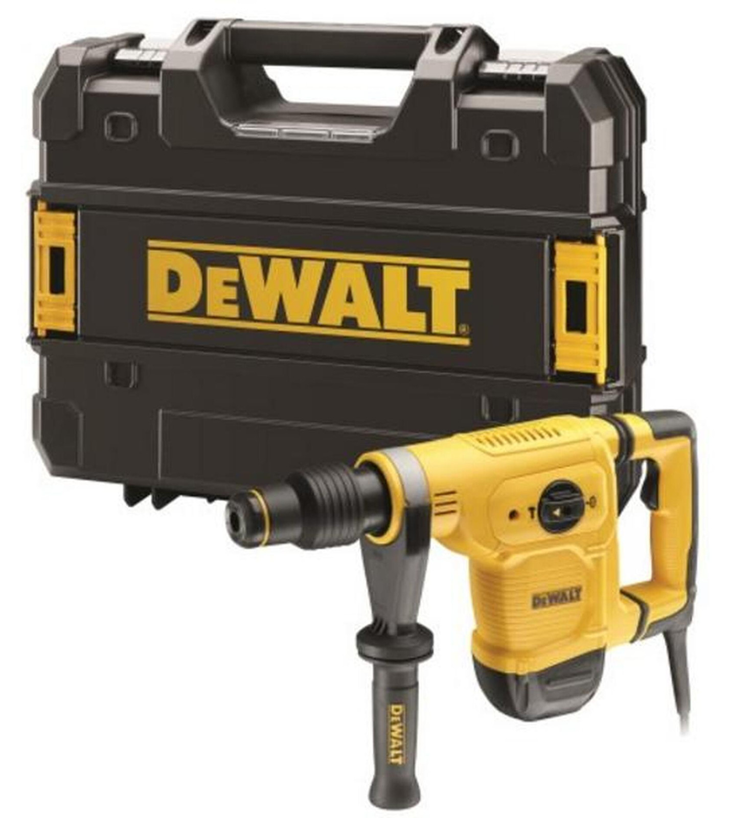 DeWALT D25810K-QS beitelslagmachine, 1050 Watt, SDS-Max, met extra handgreep en transportkoffer