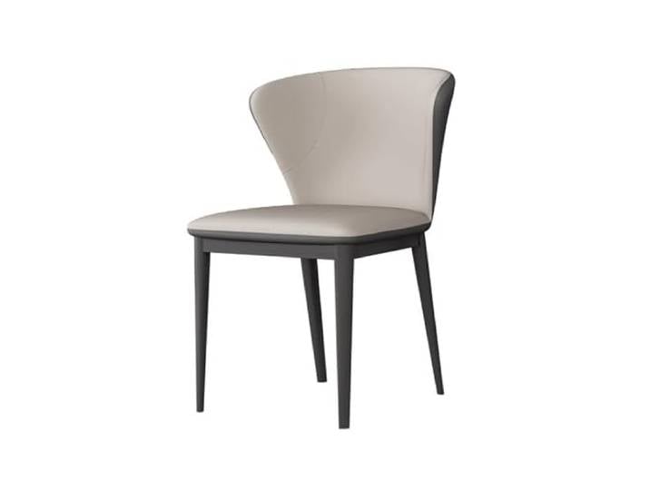 DIANXI Lounge-Sessel Moderner Esszimmerstuhl Italienisches Licht Luxus Restaurant Weiches Paket Rückenlehne Stuhl Haushalt Skandinavischer Esstisch und Stühle Freizeit Kreative Einfachheit Hocker