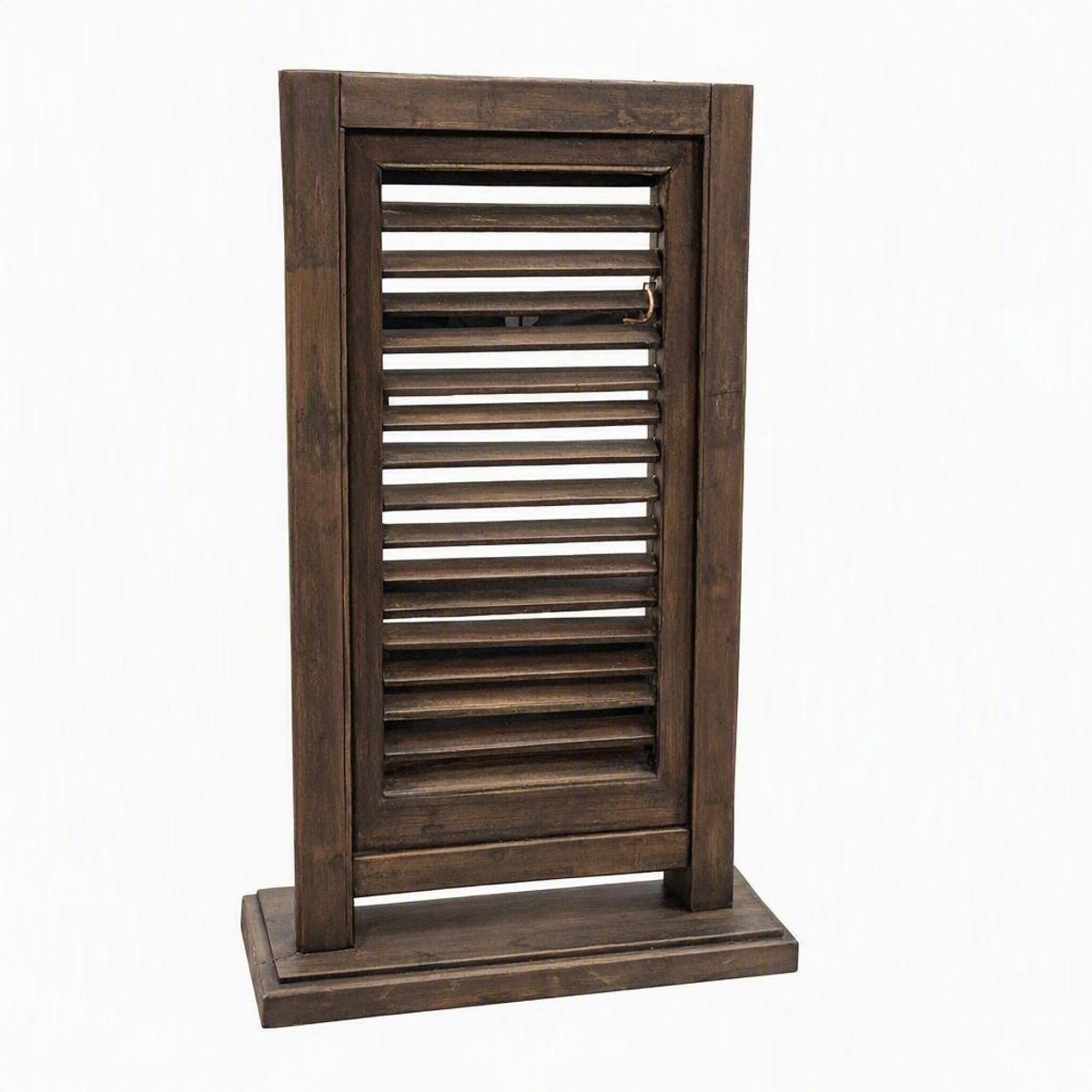Dutch Mood Houten Shutter Single Raamscherm Brussels Brown - Breedte: 71 cm