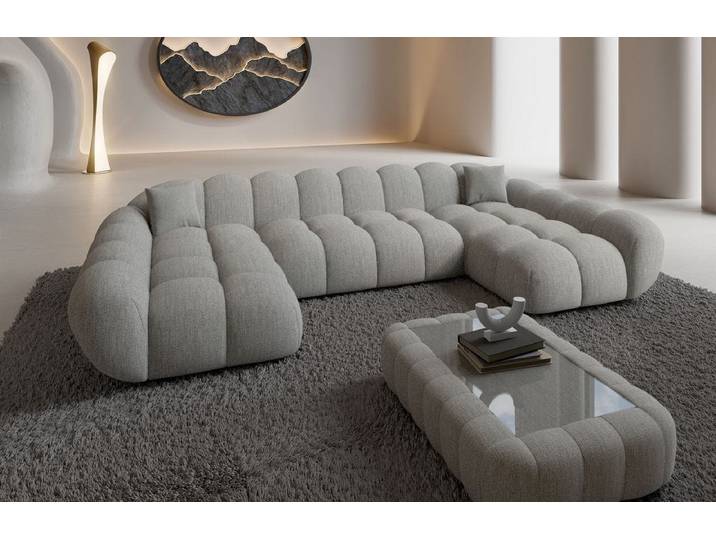 Couchlandschaft Maleron Studio U-Form in Stoff