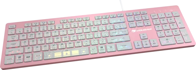 Cougar Gaming Clavier Gamer Cougar Vantar AX RGB (Rose)