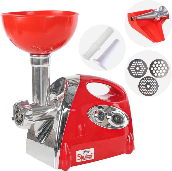 Palumbo Pavi SKUIZZI - Tritacarne multifunzione - Passapomodoro - 600W