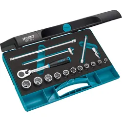 HAZET Steckschlüssel-Satz (3/8 Zoll), 16-teilig - 880N-1
