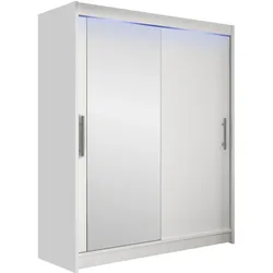 SCHWEBETÜRENSCHRANK Westa VI, mit RGB LED Beleuchtung