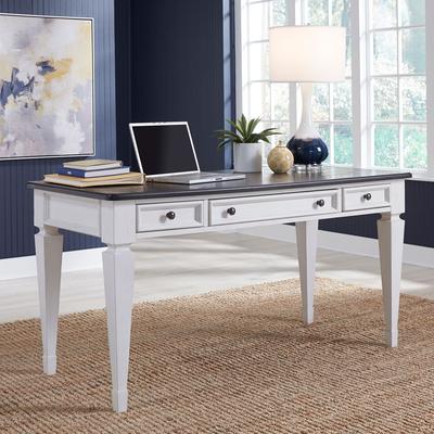 Liberty Furniture Allyson Park Office Writing Desk Oak Top with Storage Drawers