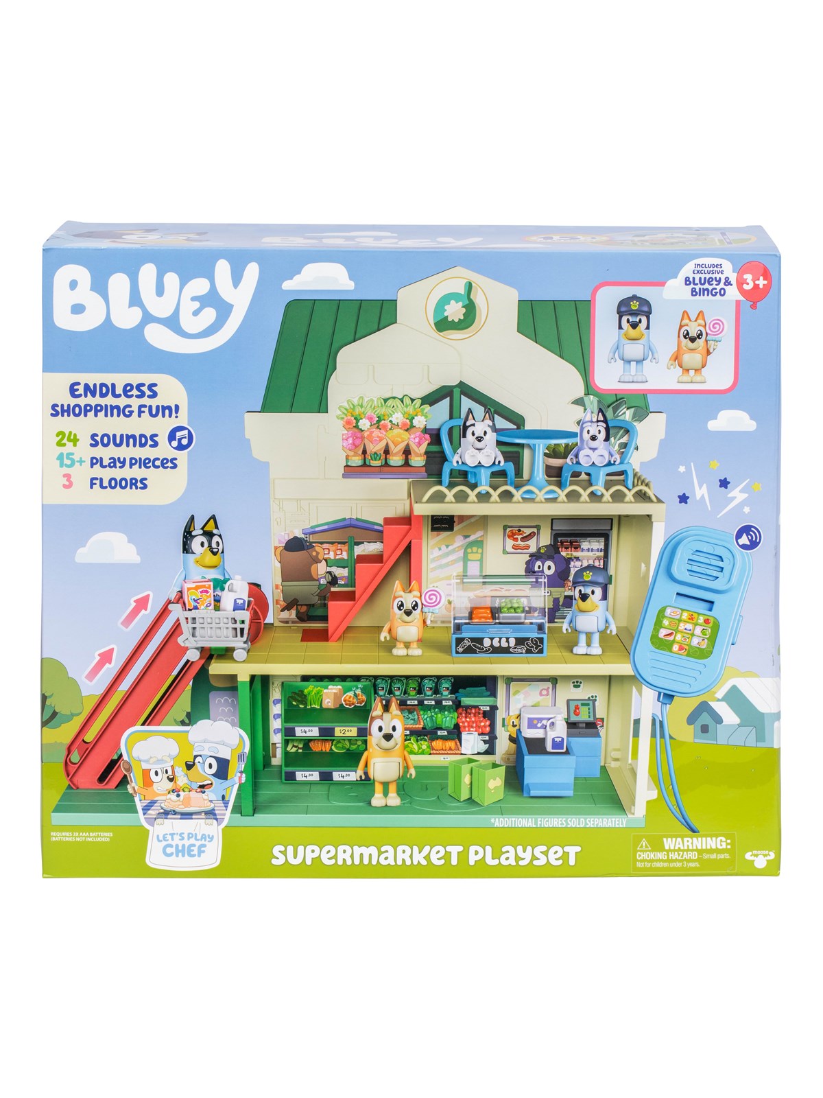 Bluey Supermarket Playset