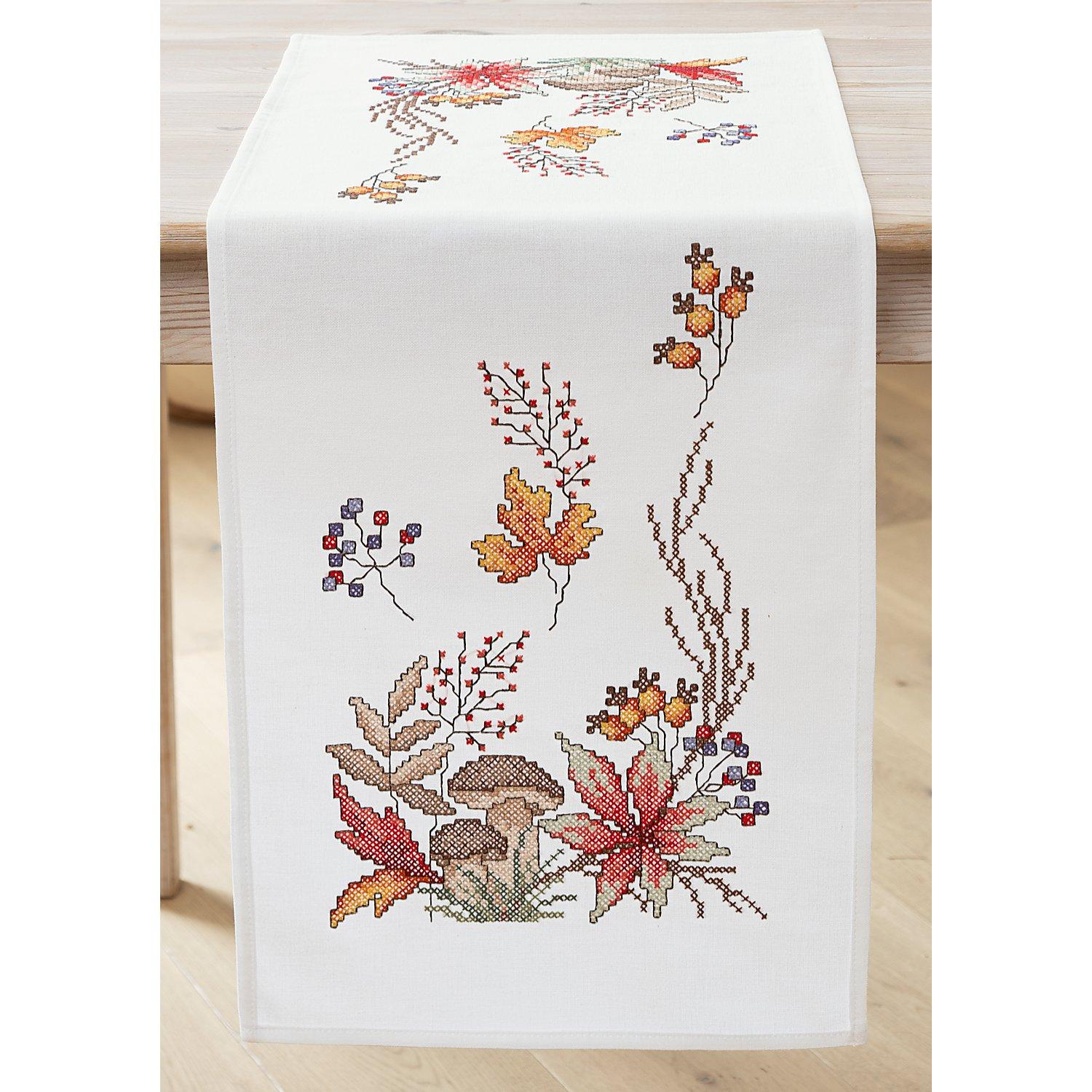 Stickläufer "Herbstzauber"
