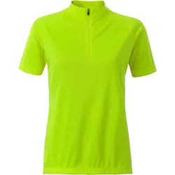 James & Nicholson Damen Radtrikot T-Shirt JN511 bright yellow S