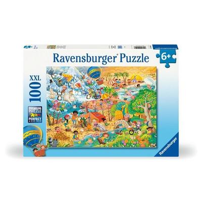 Kinderpuzzle 100 XXL Teile - Die 4 Jahreszeiten