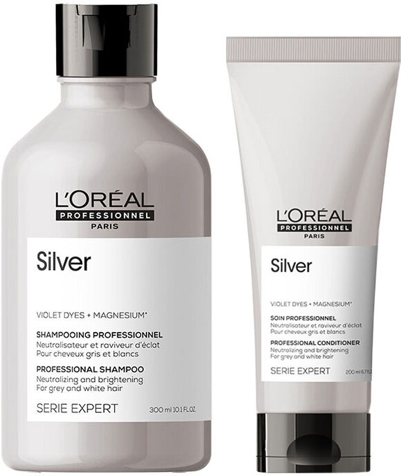 L'Oréal Professionnel Serie Expert Silver Shampoo 300ml and Condition