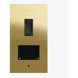 DoorBird A1122 Unterputz IP Zutrittskontrollsystem Fingerprint 50 – Messing-Optik (PVD)