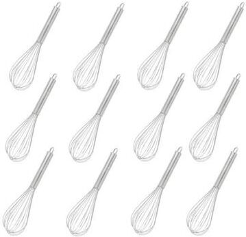 YBM HOME Stainless Steel French Whisk, for Blending, Beating, Stirring, Dishwasher Safe