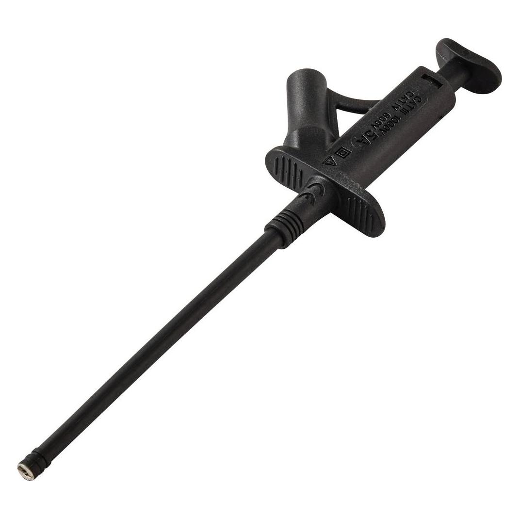 Voltcraft MSK-120 sw Sicherheits-Klemmprüfspitze CAT IV 600 V, CAT III 1000 V S (VC-17155660)