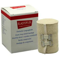 ELASTOFLEX Elastische Langzugbinde 8cm x 5m Natur 1 St Binden