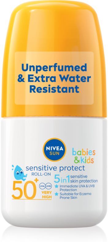 NIVEA SUN Babies & Kids suntan lotion for children roll-on SPF 50+ 50 ml