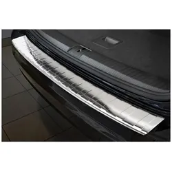 Avisa, Kennzeichenhalter, Edelstahl Ladekantenschutz für VW Touran ab 2015 bis heute (Heck)