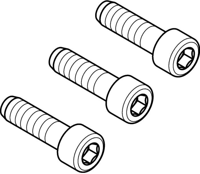Hansgrohe Zylinderschraube 97670000 Set M10x35mm/A2