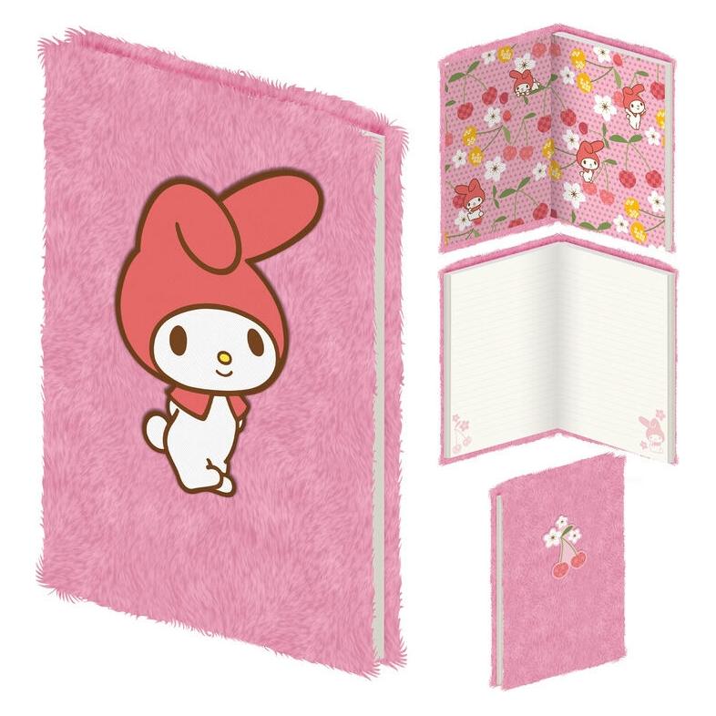 Pyramid My Melody plyšový blok A5 DPL10 (A5) (72547879)