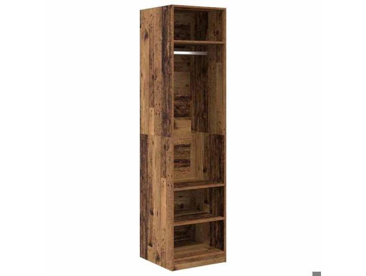 CLARENCE - NEW Cabinet à couloir/Salon/chambre - JILL'S - Armoire Bois ancien 50 x 50 x 200cm Bois d'ingénierie OCT825221027