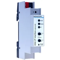 Weinzierl, Zubehör Schalterprogramm, KNX IP Interface 732 secure