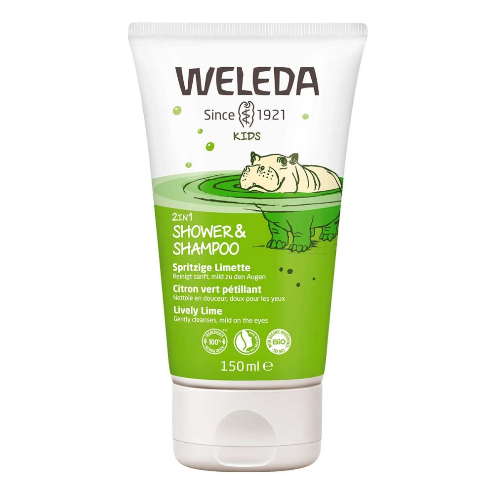 WELEDA AG Weleda Kids 2in1 Shower & Shampoo Spritzige Limette 12387375