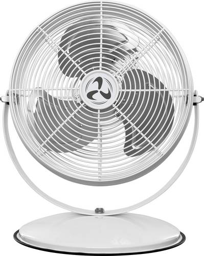 CasaFan DESK2PROTECT IP54 SL Tischventilator (L x B x H) 350 x 325 x 445mm Weiß