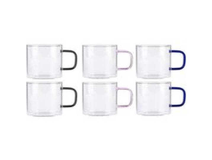 ERNESTO® Verres ou théières (verres à expresso, 6 pièces)