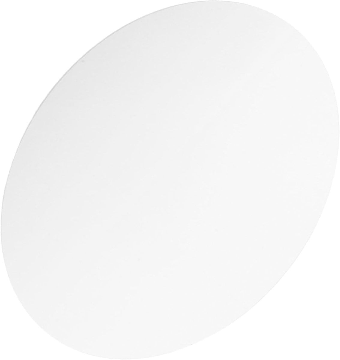 Wit Spiegel Dienblad - Ronde Decoratieve Schaal - Diameter: 20 cm