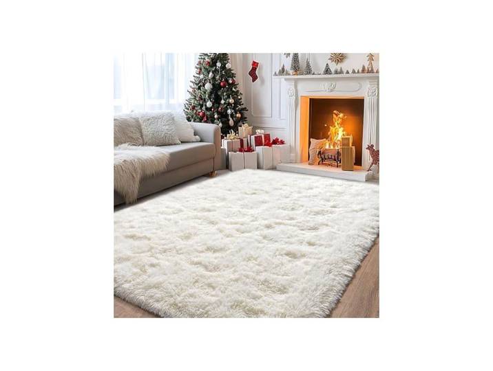 Tapis - GENERIQUE - 240x340 cm - Poils longs 4 3 cm - Antidérapant - 3 couches moelleux