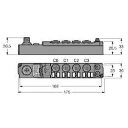 Turck piconet Stand-alone-Modul SCOB-0008D-0001